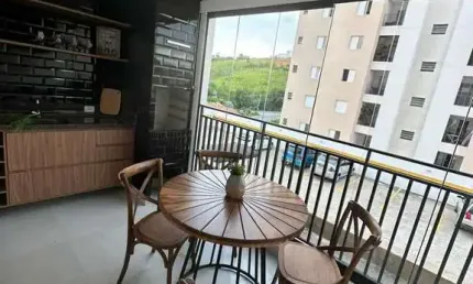 Lançamento siete residence aptos 2 e 3 dorms 1 ou 2 suítes, 69,73 e 119m2, sala, cozinha, banheiros social, varanda gourmet c/churrasqueira,lazer comp