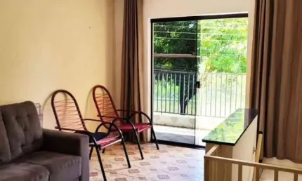 Casa Térrea 137m2 3 Dorms 1 Suíte, Sacada com vista ?	Sala de jantar ?	Sala de estar ?	Cozinha  ?	Área livre nos fundos ?	Área de serviço ?	WC social
