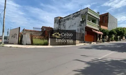 Terreno 360m2 Comercial/Residencial, de Esquina Plano, Agua, Energia, Muro, Asfalto, Internet, Oportunidade!
