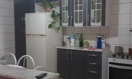 Casa térra 97m2 02 quartos, sala, cozinha americana, área de serviço, wc social, vaga de garagem para 04 carros, permuta sob análise em casa de menor