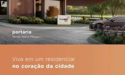 Lançamento loteamento terrasalpha parque lotes a partir de 200m2 mínimo e até 3.999,69 máximo, lazer completo
