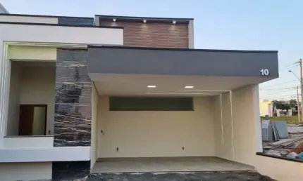 Casa Térrea 140m2 3 Dorms 1 Suíte, Sala, Cozinha,2 Banheiros, 2 Vagas Cobertas 2 Descobertas, Terreno 200m2