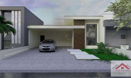 Casa a Venda, Residencial Real Park ,  3 dormitórios, 1 suíte, 4 banheiros,  sala estar e jantar, área construída 158,50 m², terreno 250,00 m²