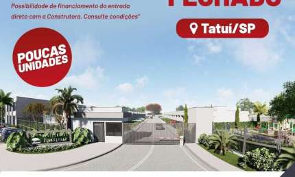 Lançamento Casas Térreas 57,35m2 2 Dorms, Sala, Cozinha Americana, Quintal, 2 Vagas Descobertas, 175m2 Terreno 5x25, Gramado, Reformada,