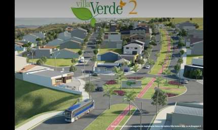 Lançamento Villa Verde 2 Loteamento de Terrenos Bairro Planejado, Lotes a Partir de 140m2, Infraestrutura Completa