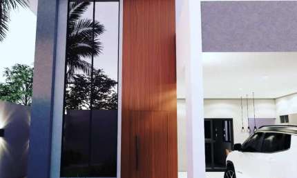 Casa Térrea 196m2 3 Dorms 1 Suíte, 2 Banheiros, Sala, Cozinha, 1 Vaga, Terreno 250m2, Área Gourmet c/Churrasqueira, Portão Deslizante