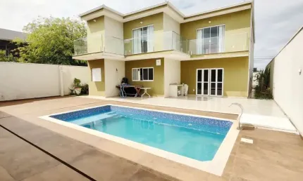 Casa Duplex 500m2 4 Dorms 2 Suítes c/ Varandas,3 Salas,4 Vagas, Piscina com cascata, cromoterapia, Área gourmet com churrasqueira, forno a lenha, ilha