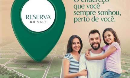 Terreno à venda em Ouro Fino-MG, no bairro Reserva do Vale, 160,00 m² de área. Confira já! Lotes sem entrada e parcelas de apenas R$369,00!!!