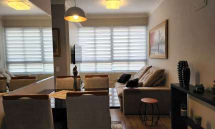 Apartamento 55m2 no Condomínio Portal Veredas do Vale, 2 Dormitórios, 1 Banheiro, Cozinha Americana, Mobiliado, Moveis Planejados, Lazer Completo