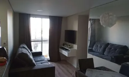 Apartamento 50m2 no Condomínio Boulevard Vila Maria, 2 Dormitórios, 1 Banheiro, Moveis Planejados, Cozinha Americana, Sacada, 1 Vaga, Lazer Completo