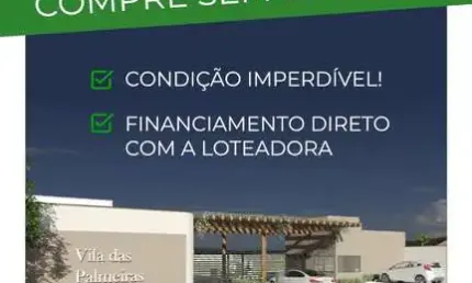 Lançamento Vila das Palmeiras, Terrenos de 125,08m2, Área de Lazer Completa, Ótima Localização