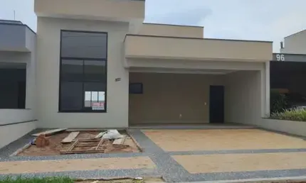 Casa 150m2 no condomínio real parque, 3 dormitórios, 1 suíte, cozinha americana, área gourmet, acabamento em porcelanato, ótima localização, 4 vagas