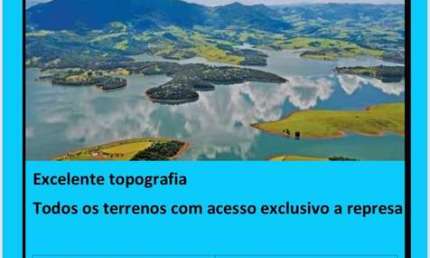 Terrenos 5000m2 no Condomínio Residencial Sao Sebastiao 1, Com uma Vista Linda para Represa Joanópolis, Aceita Financiamento, Pagamento Facilitado