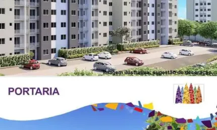 Apartamento 52m2 no Edifício Torre da Espanha, 2 Dormitórios, Área de Lazer Completa, Cozinha Americana, Ótima Localização