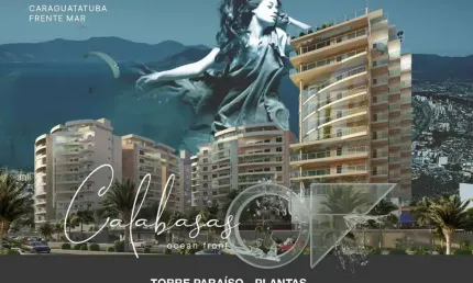 Lançamento Calabasas Ocean Front, Apartamentos de 109,68 m² a 326,39 m², 3 a 4 Dormitórios, 1 a 4 Suítes, 2 a 4 Vagas, Varanda Gourmet, Lazer Completo