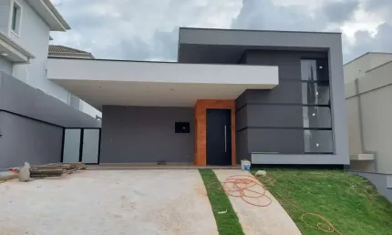 Casa 200m2 no Condomínio Swiss Park Lauerz, 3 Suítes, 1 Suíte Master, 4 Vagas de Garagem, Área Gourmet com Piscina, Escritório, Área de Lazer Completa