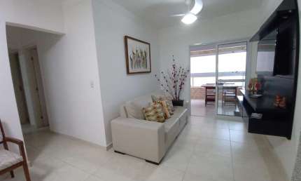 Apartamento 95m2 Proximo a Praia, 3 Dormitórios, 1 Suíte, Varanda Gourmet, Área de Lazer Completa, 2 Vagas Cobertas, Vista Para Praia