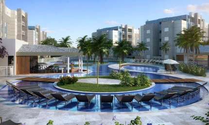 Breve Lançamento Maranduba Beach Resort, Apartamentos de 58m² a 130m², 2 ou 3 Dormitórios, 1 ou 2 Suítes, Varanda Gourmet, Próximo á Praia