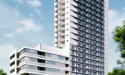 Breve lançamento op art iberapuare, apartamentos e studios de 25,39m2 a 54,59m2, 1 dormitório, 1 suíte, varanda, área de lazer completa