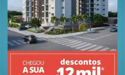 Lançamento Vallis Residencial, Apartamentos de 72m2 e 88m2, 2 ou 3 Suítes, 3 Dormitórios, 1 ou 2 Vagas de Garagem, Varanda Gourmet, Lazer Completo