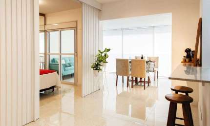 Apartamento 54m2, 1 Dormitório, 1 Suíte, 1 Vaga de Garagem, 2 Banheiros, Cozinha Americana, Edificio Horizonte Home e Offices