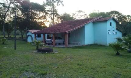 Chacara 15600m2 Plano,Muita Agua,Casa 2 Dorms,Sala,Cozinha,Banheiro,3 Vagas Cobertas,