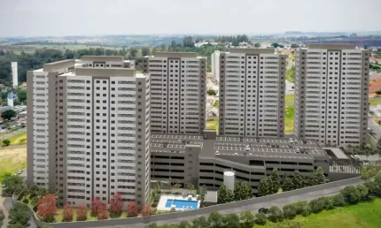 Lançamento Intense Hm Aptos 42 e 44m2 2 Dorms,Sala,Cozinha,Banheiro,Elevador,Lazer Completo