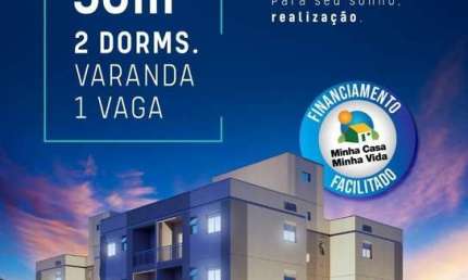 Portal do Graminha Aptos 50,59 e 75m2 2 Dorms,Sacada,1 Vaga,Prep p/Ar Cond,PlayGround,Bicicletário