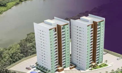Parque do Lago 2 Residence Aptos 2 Dorms 60,59m2+13,91 Quintal c/ Suíte Varanda c/ 1 e 2 Vagas