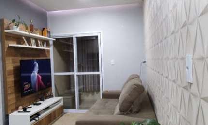 Napoli Apartamento 59m2, 2 Dormitórios, 1 Suíte, Mobiliado, Varanda Gourmet, Área de Lazer Completo, 1 e 2 Vagas.
