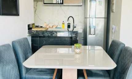 Apartamento à venda em Nova Tatuí, Tatuí-SP: 2 quartos, 1 sala, 1 banheiro, 1 vaga de garagem e 51,00 m² de área.