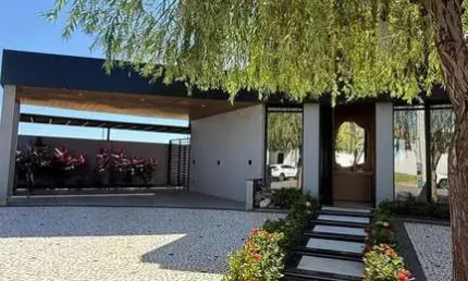 Impecável casa em condomínio com 3 quartos e 257m² em Hortolândia-SP, no Residencial Jardim do Jatobá