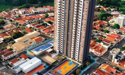 Imperdível! Apartamento à venda no Centro de Santa Bárbara D'oeste-SP com 2 quartos, suíte e vaga de garagem