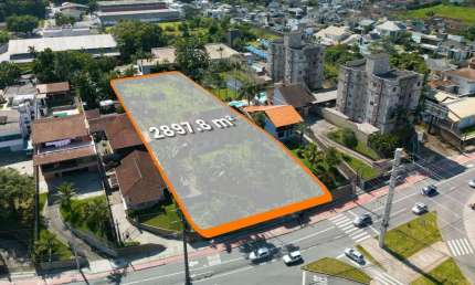 Terreno à venda na Rua Prefeito Helmuth Fallgatter, --, Boa Vista, Joinville