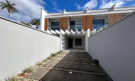 Sobrado para venda em joinville, boa vista, 3 dormitórios, 1 suíte, 2 banheiros, 2 vagas