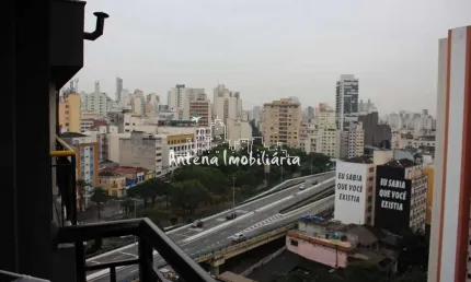 Flat com 1 quarto à venda na Avenida Duque de Caxias, Campos Eliseos, São Paulo