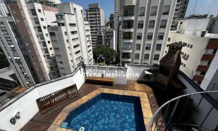 Cobertura com 4 quartos à venda na Rua Rosa e Silva, Santa Cecília, São Paulo