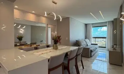 Apartamento com 3 quartos à venda no candeias, vitória da conquista , 74 m2 por r$ 720.000
