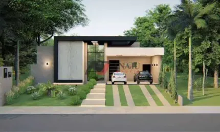 Casa térrea em condomínio vila do golf, ribeirão preto - sp