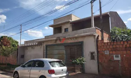 Sobrado padrão parque residencial cândido portinari, ribeirão preto - sp