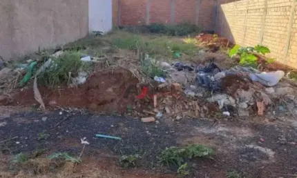 Terreno padrão (rua) jardim cristo redentor, ribeirão preto - sp