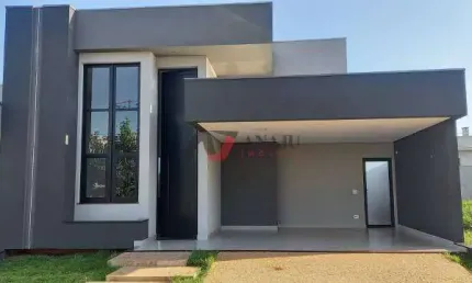 Casa térrea em condomínio reserva imperial, ribeirão preto - sp