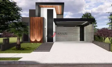 Casa térrea em condomínio reserva san pedro, ribeirão preto - sp