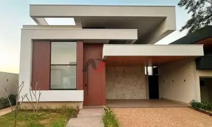 Casa térrea em condomínio loteamento terras de florença, ribeirão preto - sp