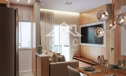 Lançamento- apartamento 02 dormitórios- 46,10m² com terraço gourmet - condomínio petra square- macedo- guarulhos-sp