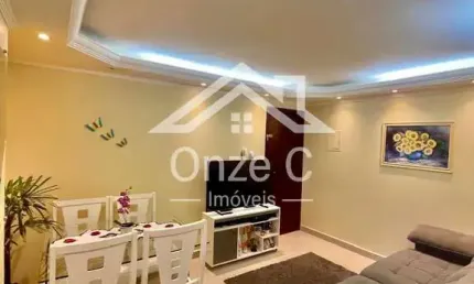Apartamento para venda no condomínio flávia fernanda - vila rio de janeiro, guarulhos/sp