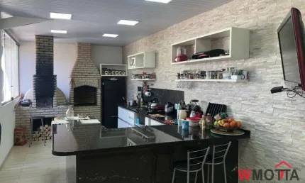 Espetacular casa à venda em mogi das cruzes-sp, na vila oliveira: 4 quartos, 3 suítes, 3 salas, 5 banheiros, 3 vagas, 366m².