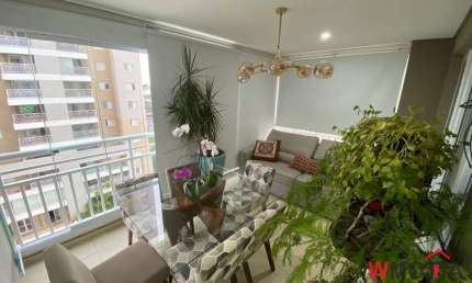 Apartamento de Luxo à Venda em Mogi das Cruzes-SP, Alto Ipiranga: 3 Quartos, 1 Suíte, 2 Salas, 3 Banheiros, 2 Vagas, 113m².