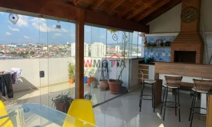 Venda linda cobertura/duplex no alto ipiranga 03 dormitorios
