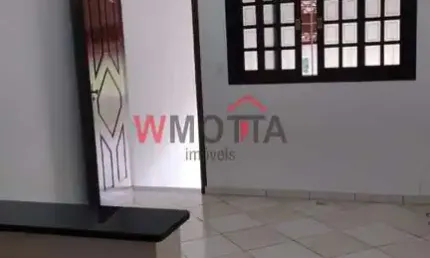 Casa para locação em mogi das cruzes-sp, vila santana: 2 quartos, 1 suíte, 2 salas, 1 banheiro, 2 vagas, 100m².